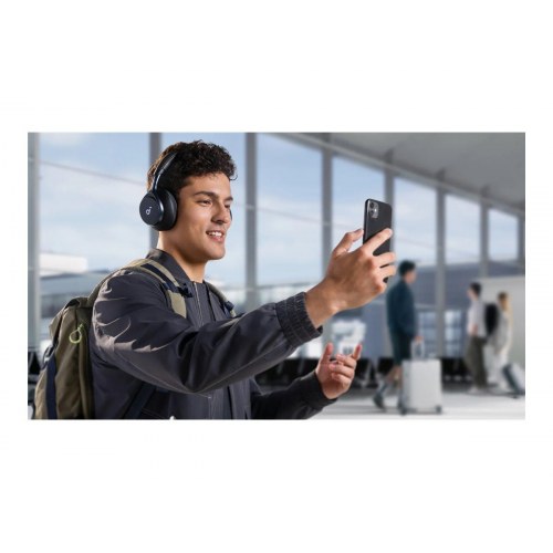 Trådløse hovedtelefoner Soundcore Space One – aktiv støjreduktion – sort