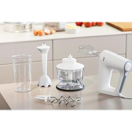 Håndmixer Braun MultiMix 3 HM 3135 WH – 500 W – hvid/grå