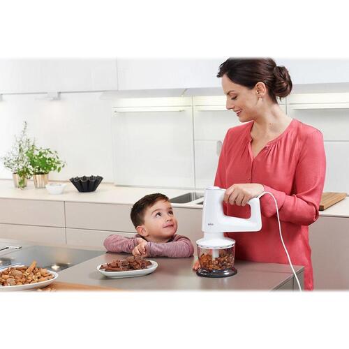 Håndmixer Braun MultiMix 3 HM 3135 WH – 500 W – hvid/grå