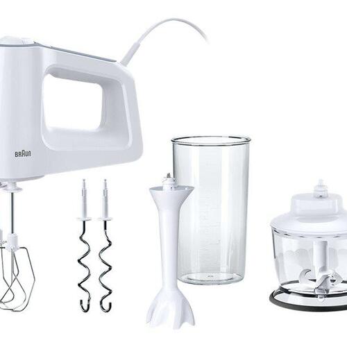 Håndmixer Braun MultiMix 3 HM 3135 WH – 500 W – hvid/grå