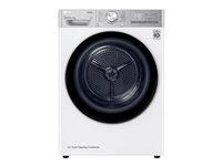 Tørretumbler LG RH90V9AV2QR 9 kg med varmepumpe og Wi‑Fi