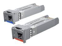 SFP+ transceivermodul 10 GbE - Ubiquiti, 10GBASE?BiDi, LC singlemode, 10 km (2?pak) billede