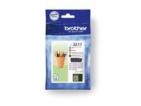 Blækpatroner Brother LC3217 Value Pack – sort/cyan/magenta/gul, op til 550 sider billede