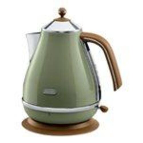 Elkedel De’Longhi Icona Vintage 1,7 l – oliven