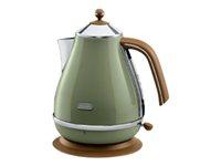 Elkedel De’Longhi Icona Vintage 1,7 l – oliven