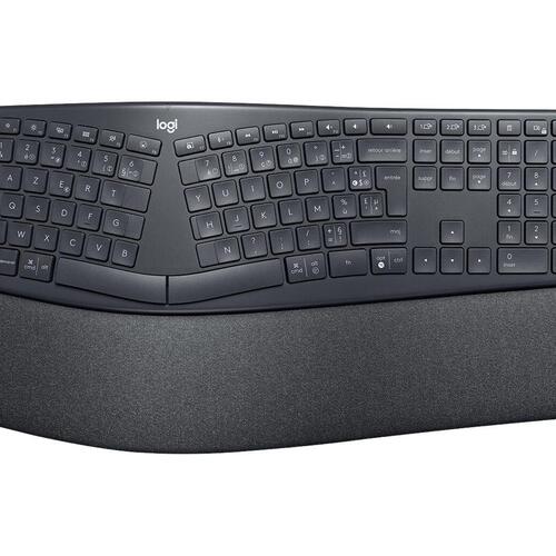 Ergonomisk tastatur trådløst – Logitech ERGO K860 Split for Business (Nordic, grafit)