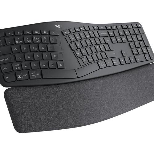 Ergonomisk tastatur trådløst – Logitech ERGO K860 Split for Business (Nordic, grafit)