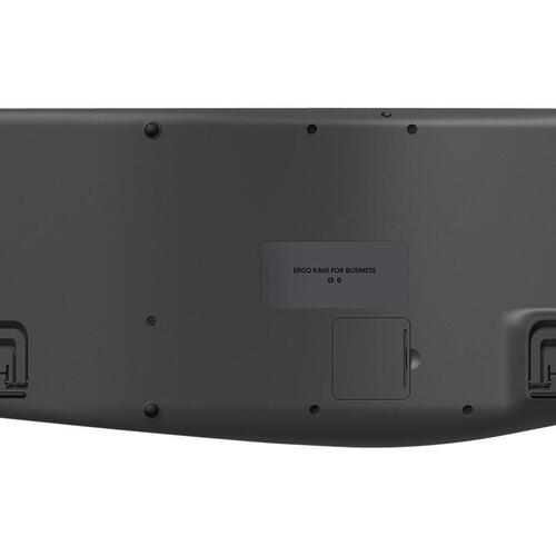 Ergonomisk tastatur trådløst – Logitech ERGO K860 Split for Business (Nordic, grafit)