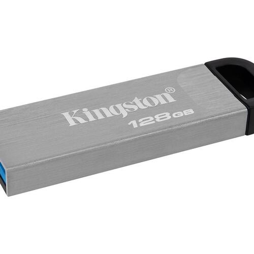 USB stik Kingston DataTraveler Kyson 128 GB USB 3.2 Gen 1 – sølv