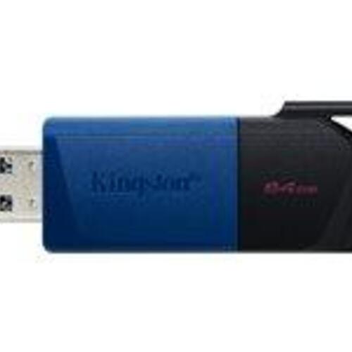 USB stik Kingston DataTraveler Exodia M 64 GB USB 3.2 Gen 1 – sort/blå