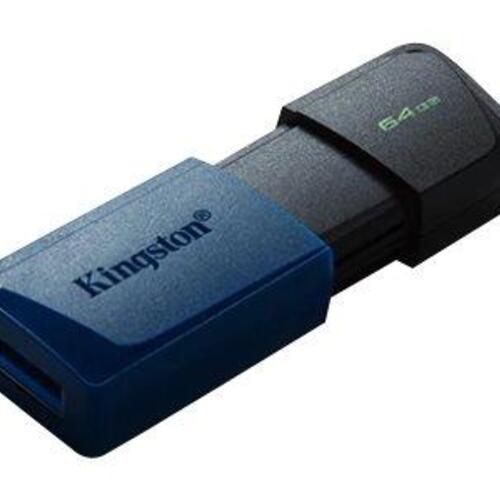 USB stik Kingston DataTraveler Exodia M 64 GB USB 3.2 Gen 1 – sort/blå