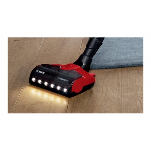 Ledningsfri støvsuger Bosch Unlimited 7 ProAnimal BCS711PET - rød, 0,3 l
