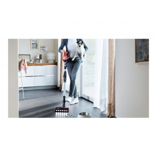 Ledningsfri støvsuger Bosch Unlimited 7 ProAnimal BCS711PET - rød, 0,3 l