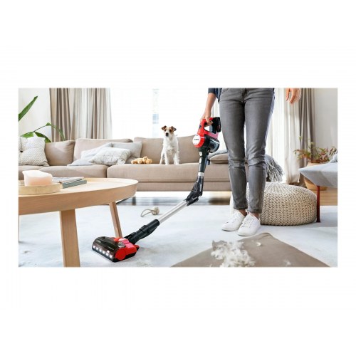 Ledningsfri støvsuger Bosch Unlimited 7 ProAnimal BCS711PET - rød, 0,3 l