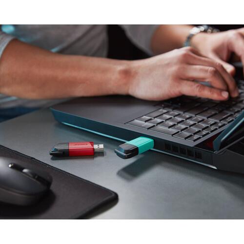 USB stik Kingston DataTraveler Exodia M 128 GB USB 3.2 Gen 1 – sort/rød