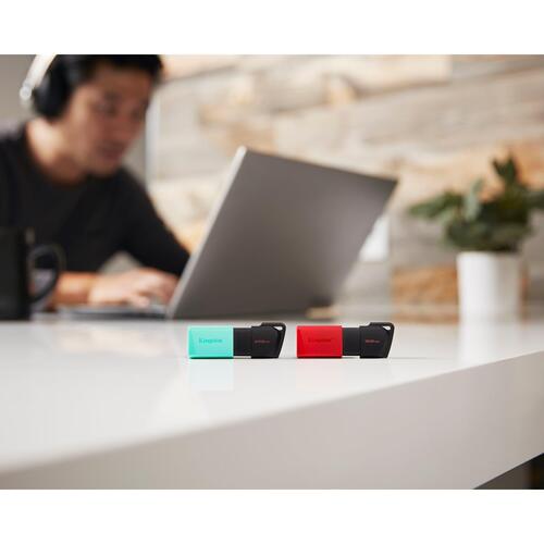 USB stik Kingston DataTraveler Exodia M 128 GB USB 3.2 Gen 1 – sort/rød