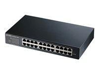 Netværksswitch Zyxel GS1900-24E - 24-ports Gigabit, smart, rack-/vægbeslag billede
