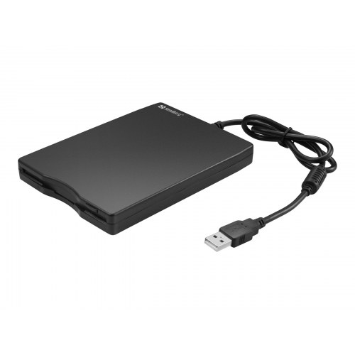 USB diskettedrev ekstern - Sandberg USB Floppy Mini Reader (1,44 MB)