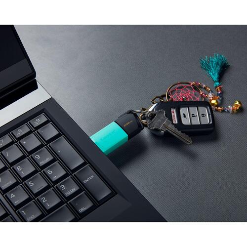 USB stik Kingston DataTraveler Exodia M 256 GB USB 3.2 Gen 1 – sort/grøn