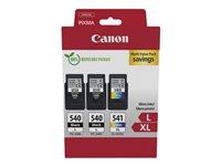 Blækpatroner Canon PG-540L x2 / CL-541XL multipack - sort + farve billede