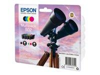 Blækpatroner Epson 502 Multipack - sort, gul, cyan, magenta billede