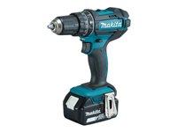 Boremaskine Skruemaskine 18 V Makita Dhp482rfx9 Slagfunktion 2 Batterier