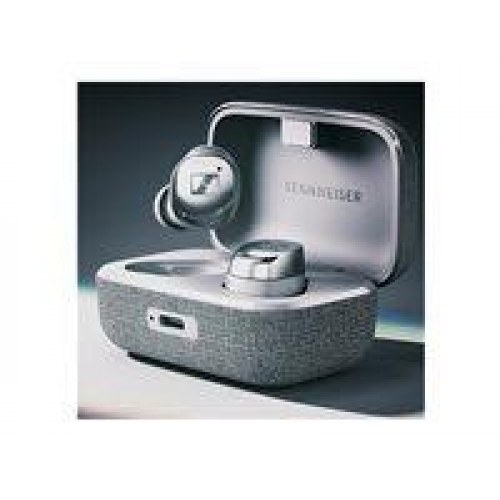 Trådløse øretelefoner Sennheiser MOMENTUM True Wireless 4 – sølv/hvid