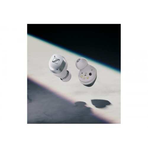 Trådløse øretelefoner Sennheiser MOMENTUM True Wireless 4 – sølv/hvid