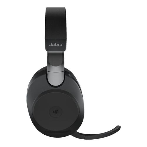 Høretelefoner Jabra Evolve2 85 MS Stereo trådløs/kablet headset – sort (USB-A)