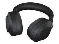 Trådløse høretelefoner Jabra Evolve2 85 MS Stereo med ANC - sort (USB‑C) billede