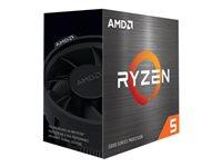 CPU AMD Ryzen 5 5600X 3,7 GHz 6 kerner AM4 med køler