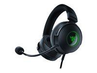 Gaming headset Razer Kraken V3 HyperSense kablet – sort