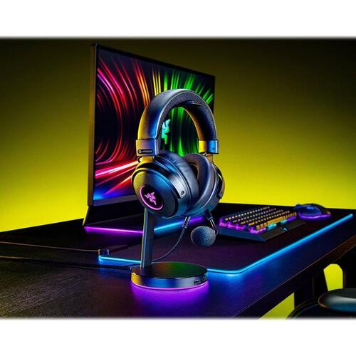 Gaming headset Razer Kraken V3 HyperSense kablet – sort