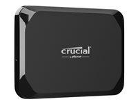 Crucial X9 - SSD - 1 TB - ekstern (bærbar) - USB 3.2 Gen 2 (USB-C stikforbindelse)