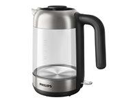 Elkedel Philips Series 5000 1,7 l - sort/sølv billede