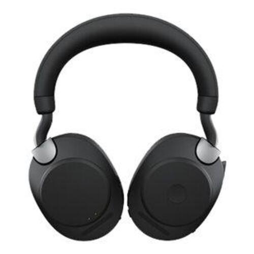 Høretelefoner Jabra Evolve2 85 UC stereo – trådløs og kablet, sort