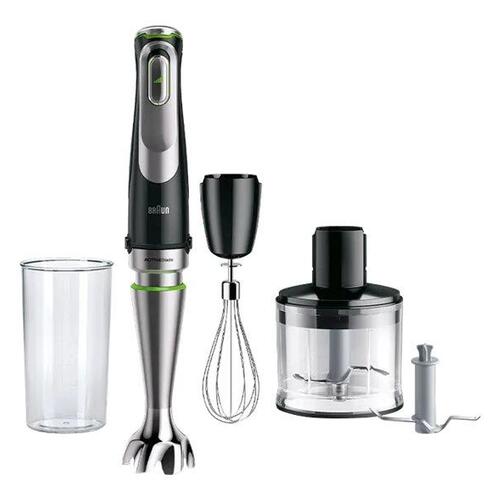 Stavblender Braun Multiquick 9 MQ 9135XI – premium sort/børstet rustfrit stål