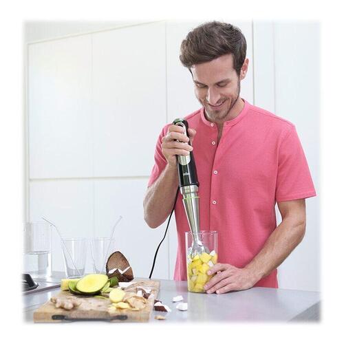 Stavblender Braun Multiquick 9 MQ 9135XI – premium sort/børstet rustfrit stål
