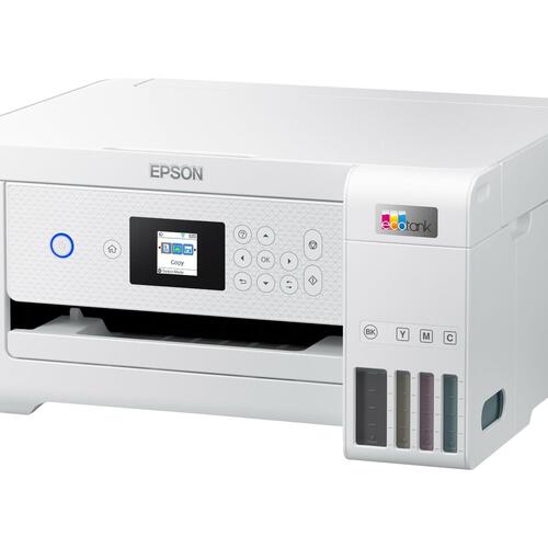 Blækprinter – Epson EcoTank ET-2856 multifunktionsprinter, hvid
