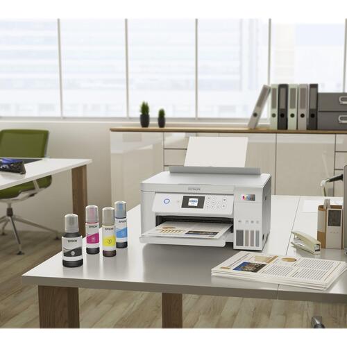 Blækprinter – Epson EcoTank ET-2856 multifunktionsprinter, hvid