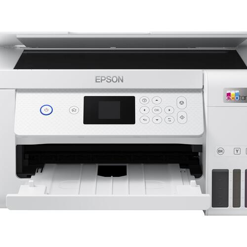Blækprinter – Epson EcoTank ET-2856 multifunktionsprinter, hvid