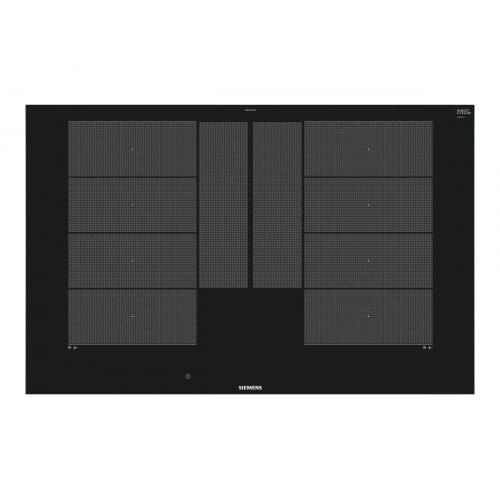 Induktionskogeplade Siemens iQ700 EX875KYW1E, 80 cm, sort