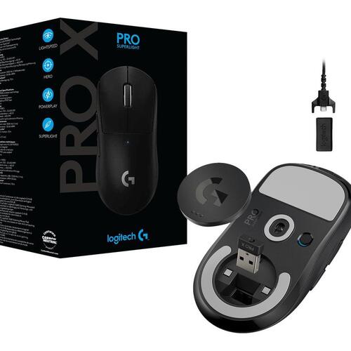 Trådløs gaming mus Logitech PRO X Superlight – sort