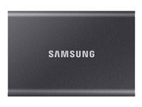 Ekstern SSD Samsung T7 4 TB USB 3.2 Gen 2 (grå) billede