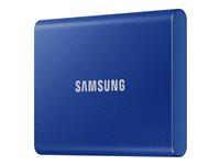 Ekstern SSD Samsung T7 1 TB USB 3.2 Gen 2 (indigoblå)