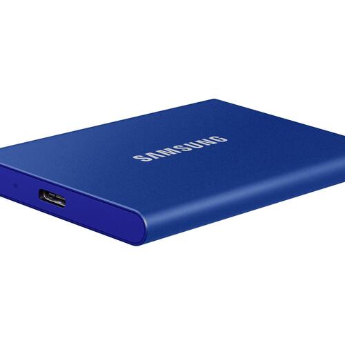 Ekstern SSD Samsung T7 1 TB USB 3.2 Gen 2 (indigoblå)