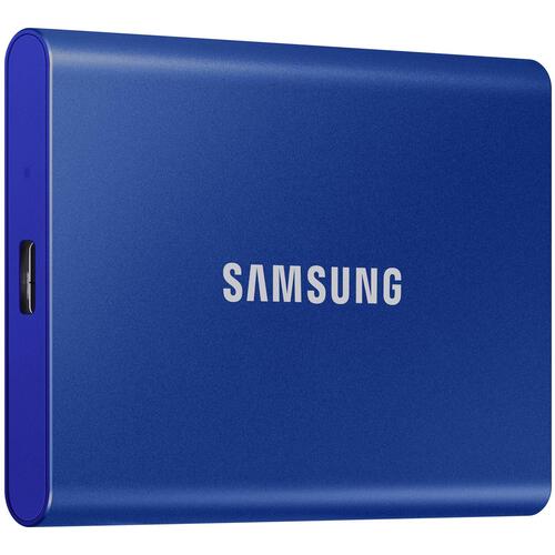 Ekstern SSD Samsung T7 1 TB USB 3.2 Gen 2 (indigoblå)