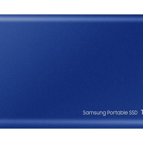 Ekstern SSD Samsung T7 1 TB USB 3.2 Gen 2 (indigoblå)