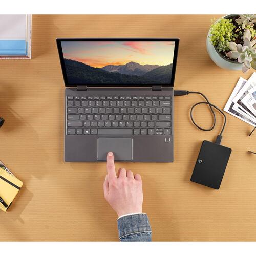 Ekstern harddisk Seagate Expansion 4 TB USB 3.0 (sort)