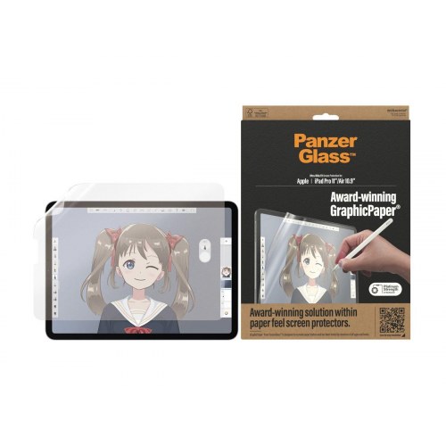 Skærmbeskytter til iPad – PanzerGlass Graphic Paper, 11" iPad Pro (1./2. gen.)